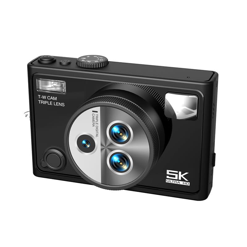 F3B 1300MA Big capacity Battery 3 Lens 13MP 2.8"IPS Screen 12x Optical Zoom Camera Thumbnail 24