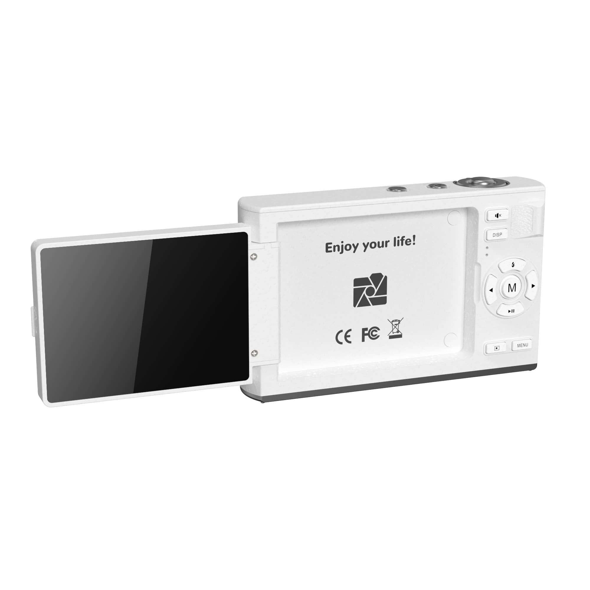 F2 Flip-Screen Beauty Mirror Camera | 56MP Photo, 2.8" 180° Flip Screen, Hidden Mirror & Type-C Charging Thumbnail 5