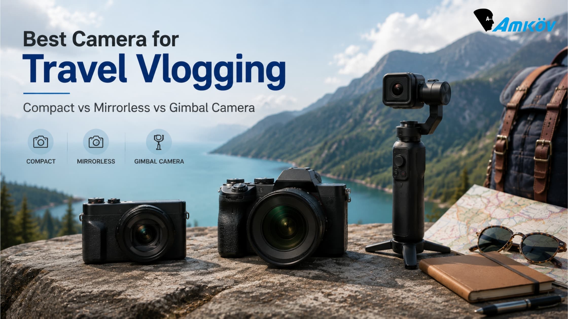 Best Camera for Travel Vlogging: Compact vs Mirrorless vs Gimbal Camera