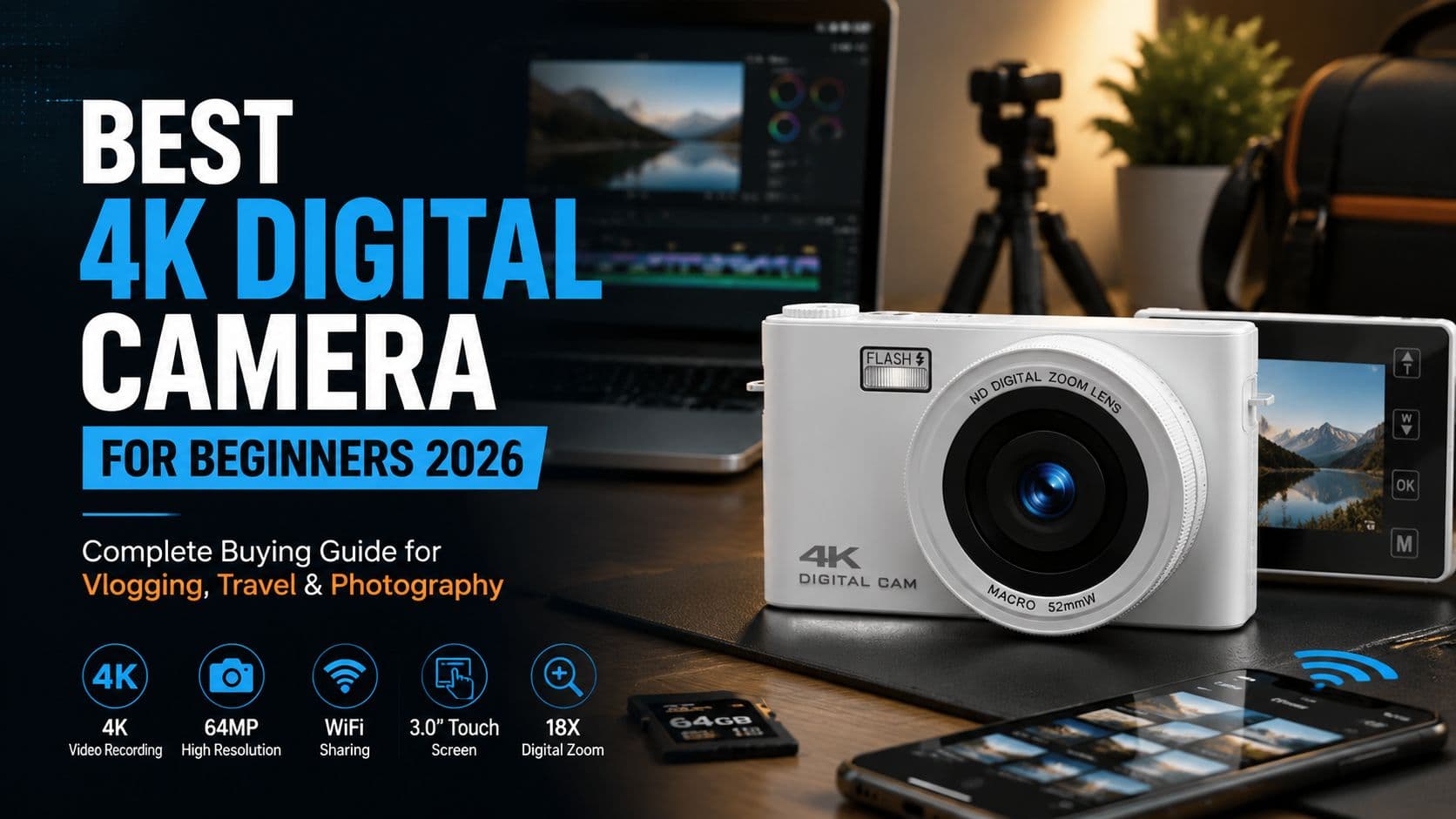 Best 4K Digital Camera for Beginners in 2026: A Complete Buying Guide
