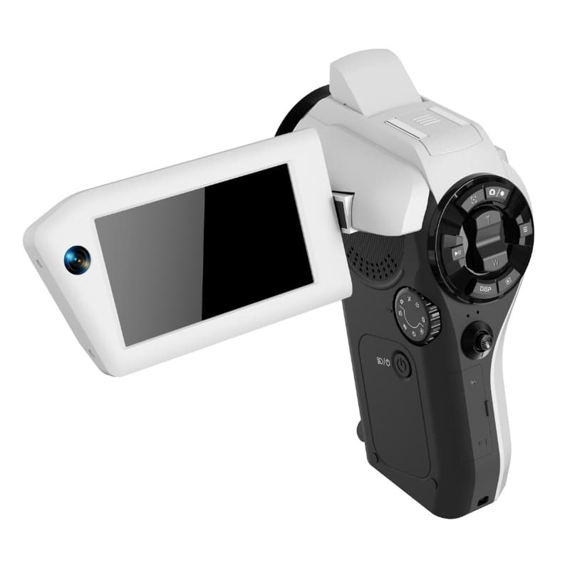 V02 8X optical zoom PIP shooting vlog camera 5K dual lens flipping screen with WIFI