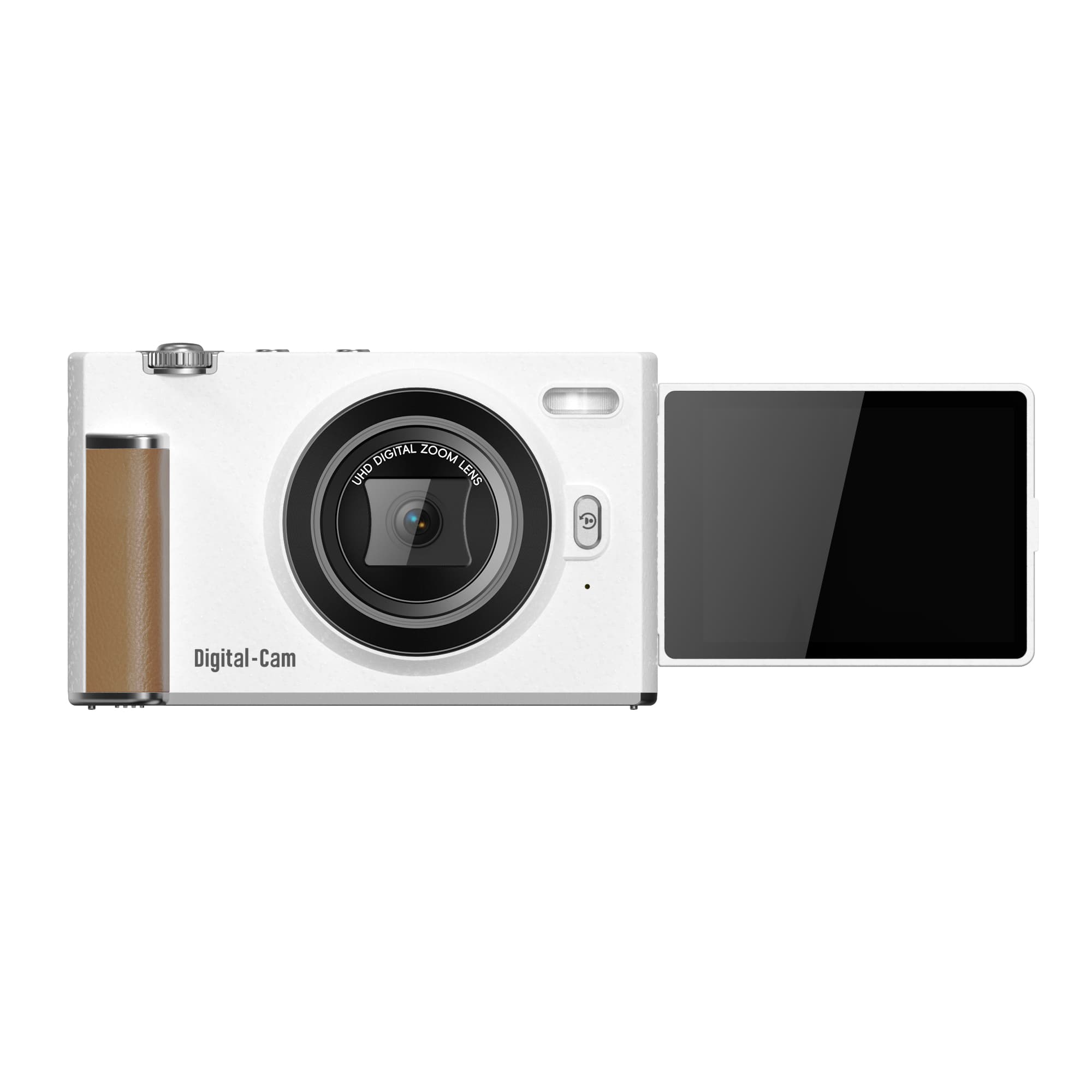F2 Flip-Screen Beauty Mirror Camera | 56MP Photo, 2.8" 180° Flip Screen, Hidden Mirror & Type-C Charging
