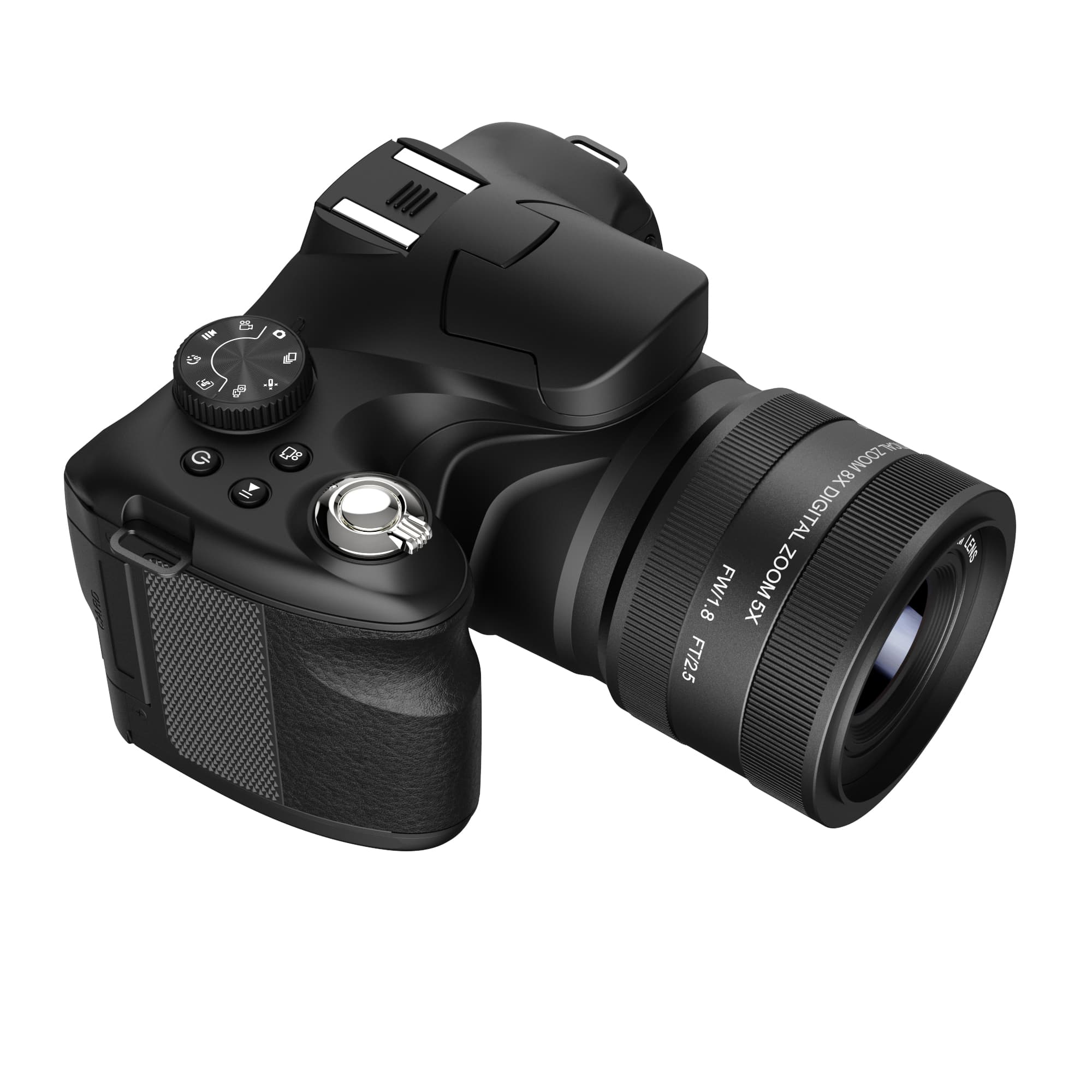 R7H Optical Zoom Camera | 75MP Photo, 8K Video, 40X Hybrid Zoom & WiFi Thumbnail 2