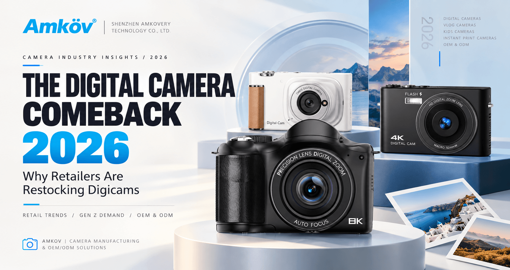 The 2026 Digital Camera Comeback: Why Retailers Are Restocking Digicams