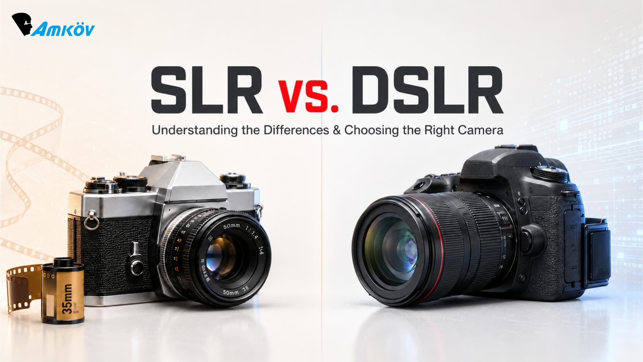SLR vs. DSLR: Understanding the Differences and Choosing the Best Camera for Your Needs