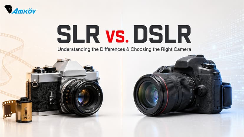 SLR vs. DSLR: Understanding the Differences and Choosing the Best Camera for Your Needs